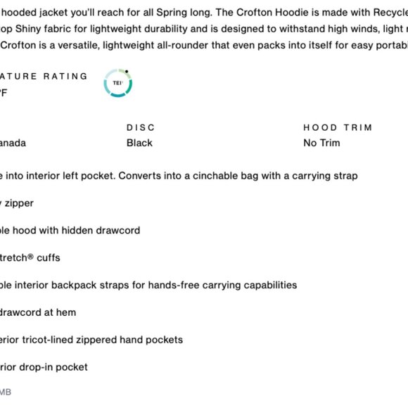 Canada Goose Crofton Jacket 3XL Light Ozone Blue - Picture 13 of 15